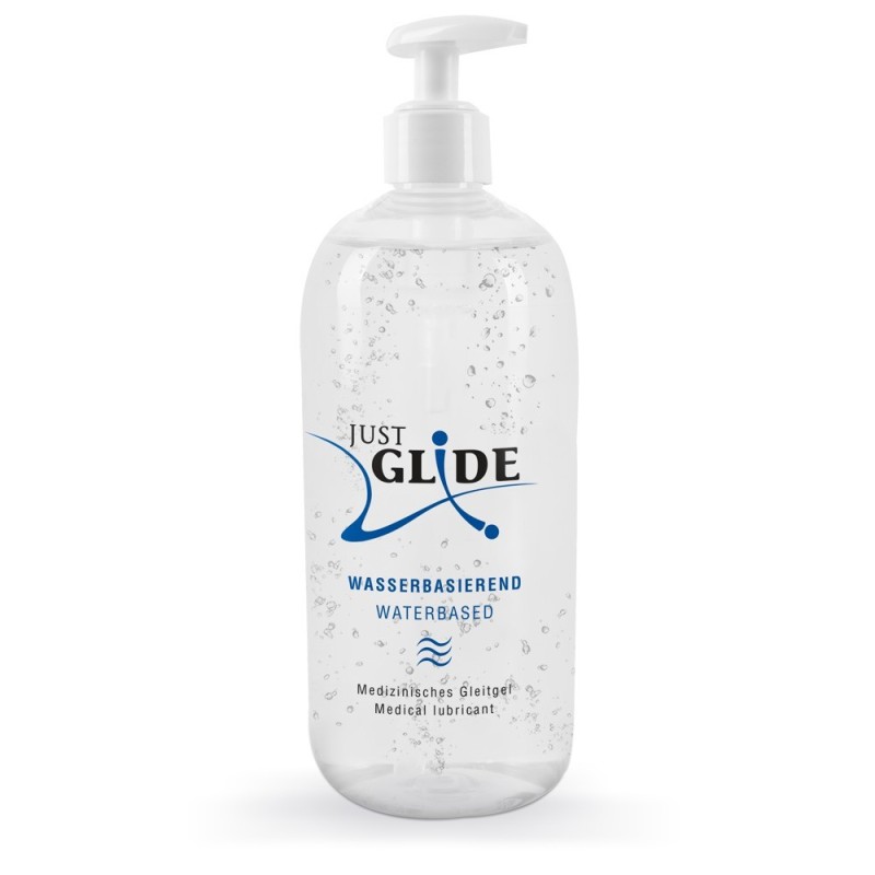 LUBRIFICANTE À BASE DE ÁGUA JUST GLIDE 500ML LUBRIFICANTE À BASE DE ÁGUA JUST GLIDE 500ML