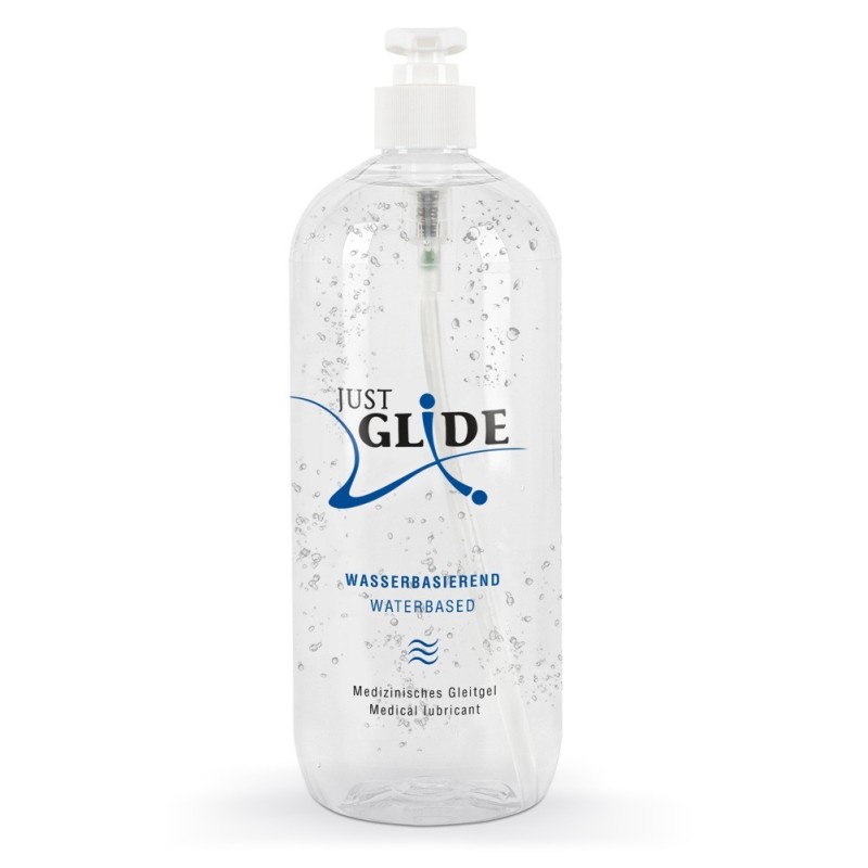 LUBRIFICANTE À BASE DE ÁGUA JUST GLIDE 1000ML LUBRIFICANTE À BASE DE ÁGUA JUST GLIDE 1000ML