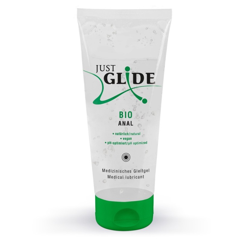 LUBRIFICANTE JUST GLIDE BIO ANAL 200ML LUBRIFICANTE JUST GLIDE BIO ANAL 200ML