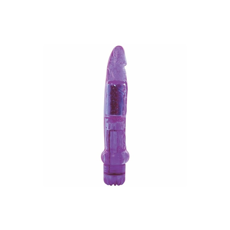 VIBRADOR JAMMY JELLY DAZZLY GLITTER VIBRADOR JAMMY JELLY DAZZLY GLITTER