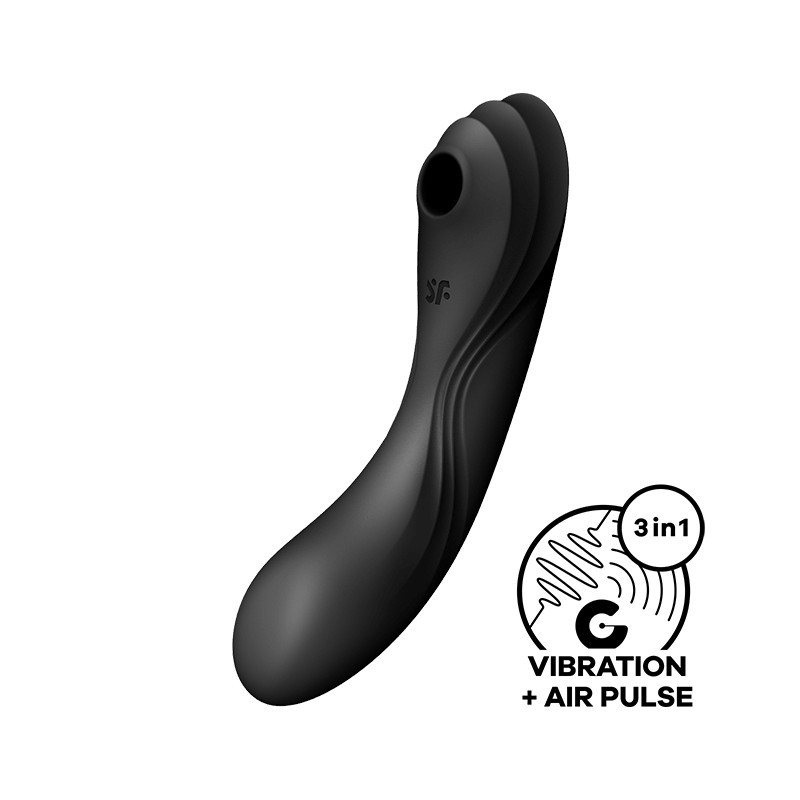 VIBRADOR CURVY TRINITY 4 SATISFYER PRETO VIBRADOR CURVY TRINITY 4 SATISFYER PRETO