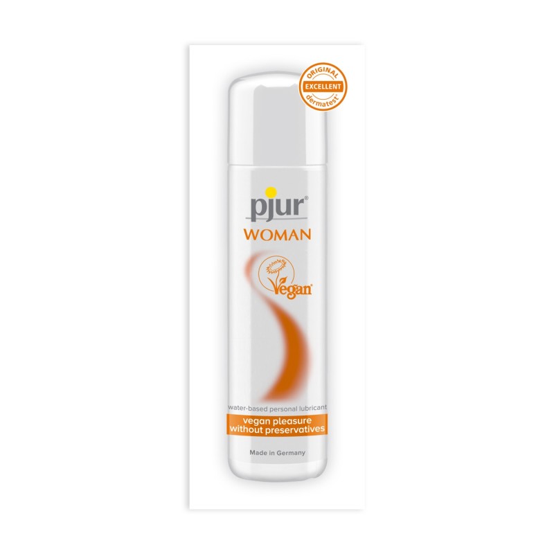 LUBRIFICANTE PJUR WOMAN VEGAN 2ML LUBRIFICANTE PJUR WOMAN VEGAN 2ML