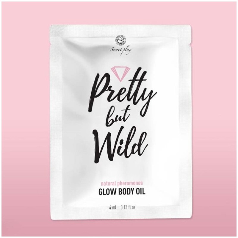 SAQUETA DE ÓLEO CORPORAL BRILHANTE GLOW BODY OIL PRETTY BUT WILD SECRET PLAY 4ML SAQUETA DE ÓLEO CORPORAL BRILHANTE GLOW BODY OIL PRETTY BUT WILD SECRET PLAY 4ML