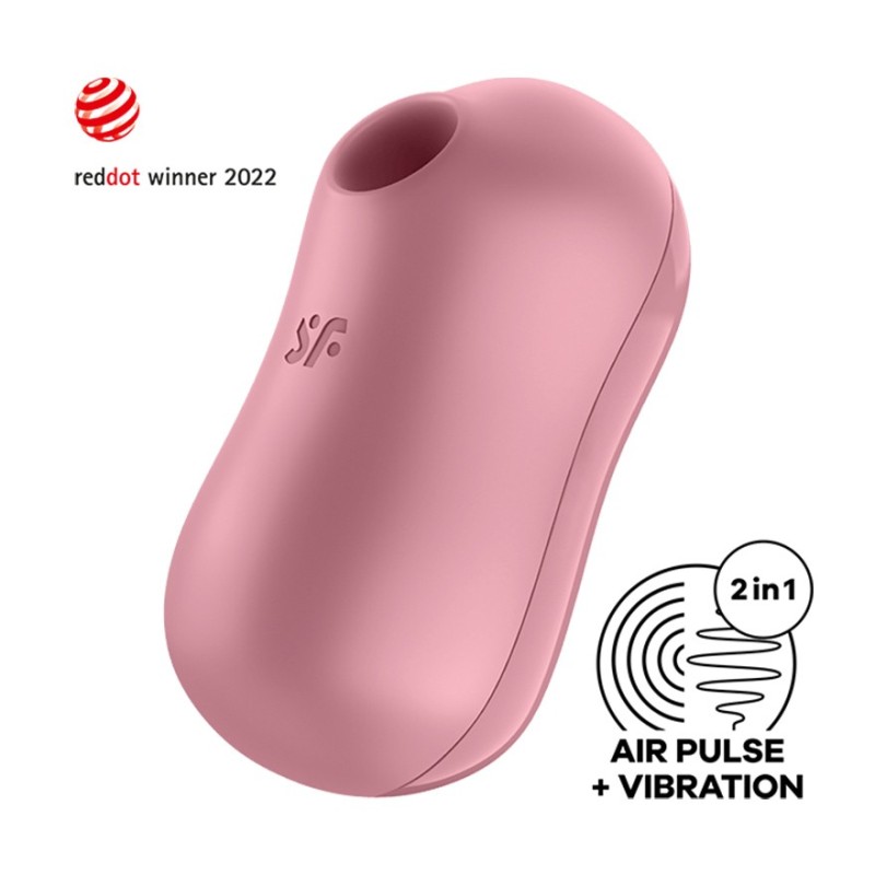 VIBRADOR COTTON CANDY SATISFYER ROSA VIBRADOR COTTON CANDY SATISFYER ROSA