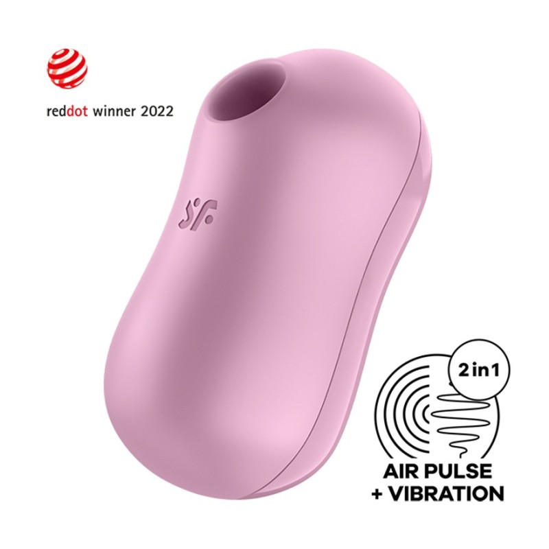 VIBRADOR COTTON CANDY SATISFYER LILÁS VIBRADOR COTTON CANDY SATISFYER LILÁS