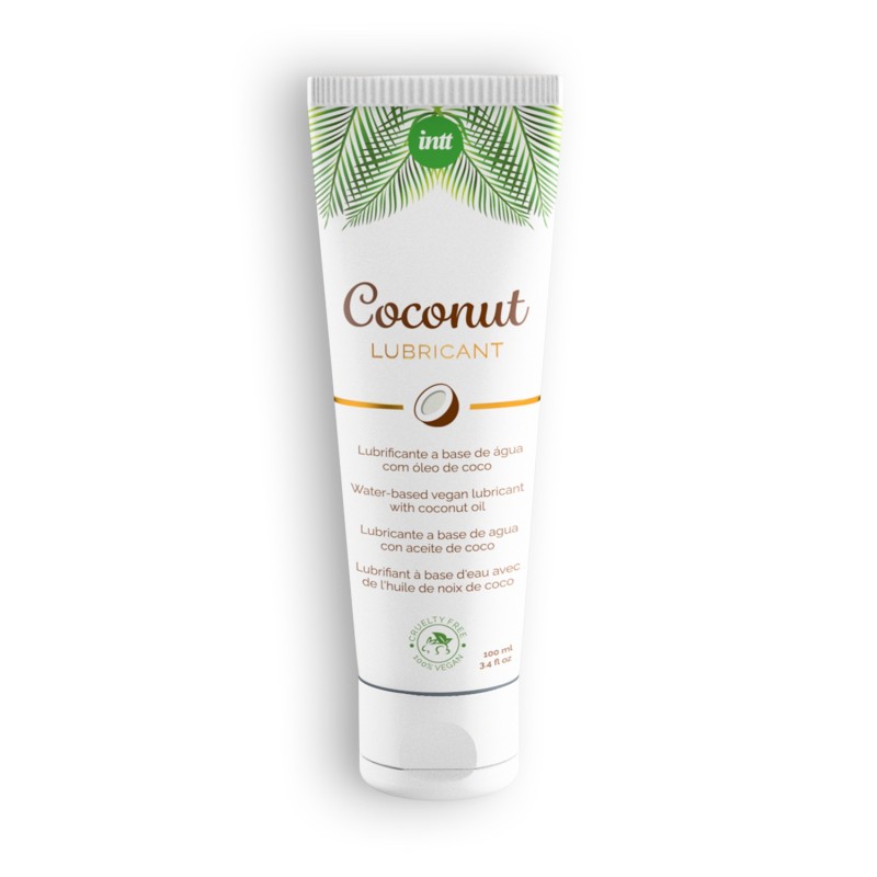 LUBRIFICANTE À BASE DE ÁGUA VEGAN COM AROMA A COCO INTT 100ML LUBRIFICANTE À BASE DE ÁGUA VEGAN COM AROMA A COCO INTT 100ML